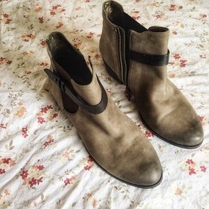 Leather Booties size 9M